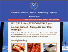 Tablet Screenshot of kasilofseafoods.com